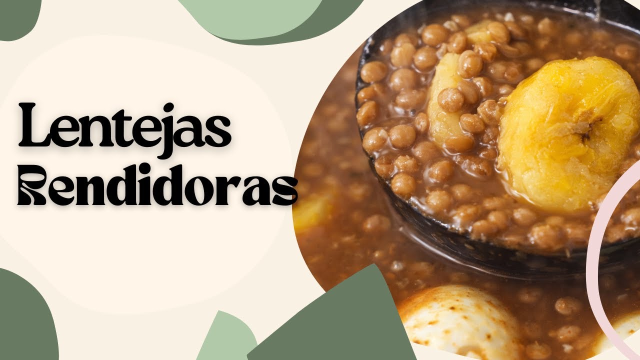 LENTEJAS FÁCILES Y ECONÓMICAS | Rinden mucho y quedan deliciosas