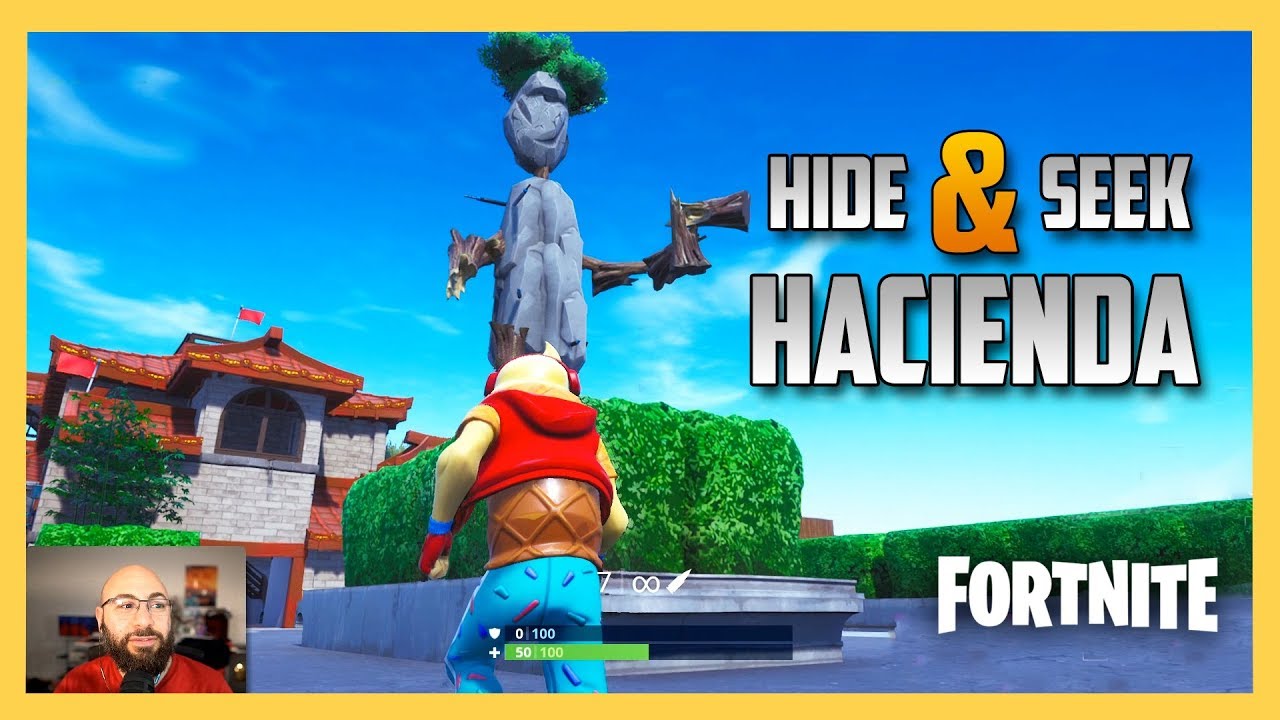 Fortnite Creative Hide and Seek on BO4 Hacienda remake! | Swiftor