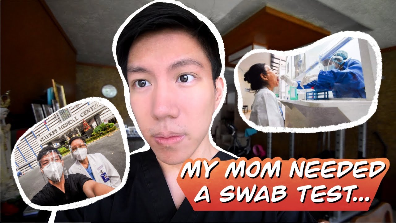 First COVID Swab at St. Luke's Medical Center Quezon City