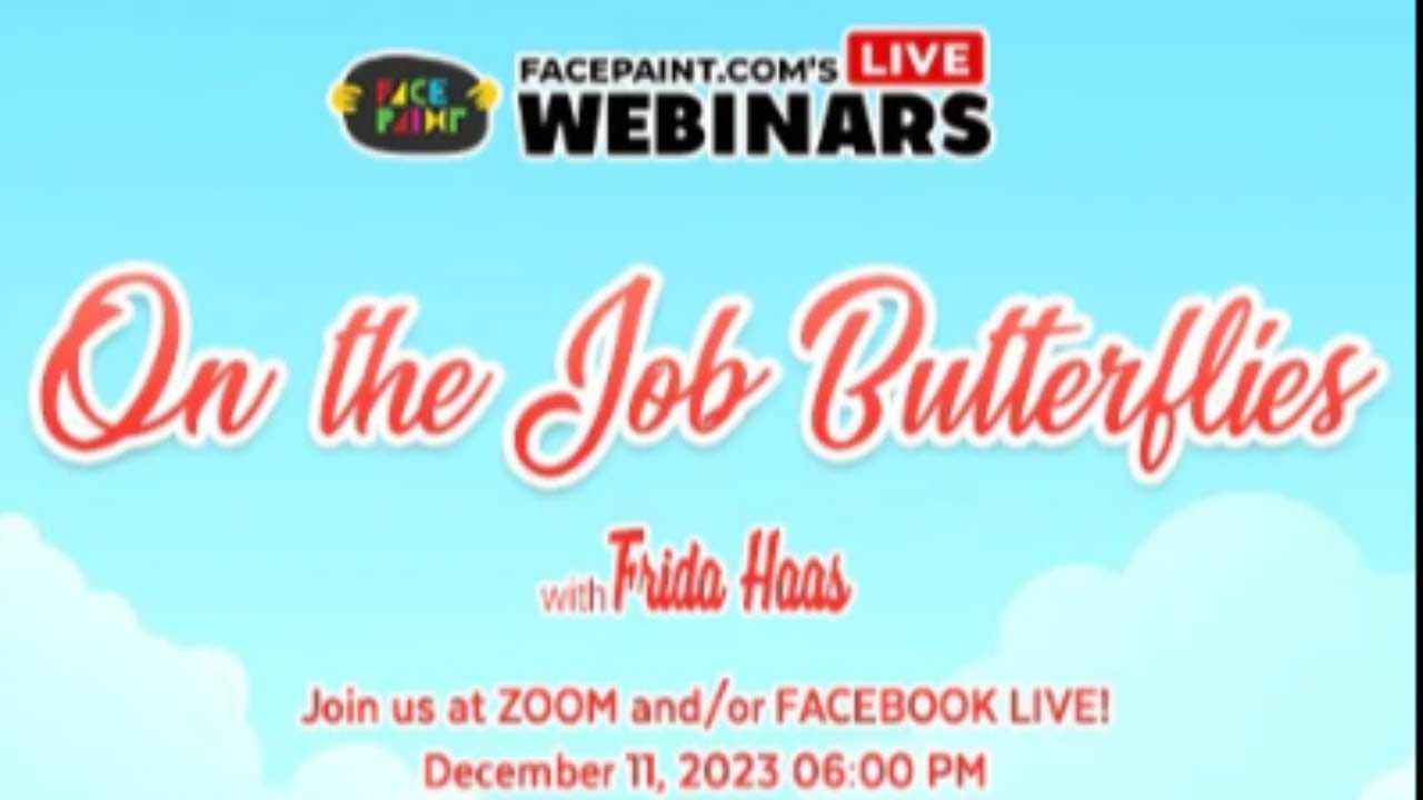 Frida Haas (On the Job Butterflies) Webinar