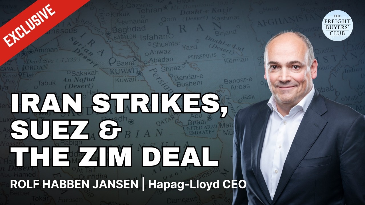 Exclusive: Hapag-Lloyd CEO Rolf Habben Jansen on Iran, Suez & Zim