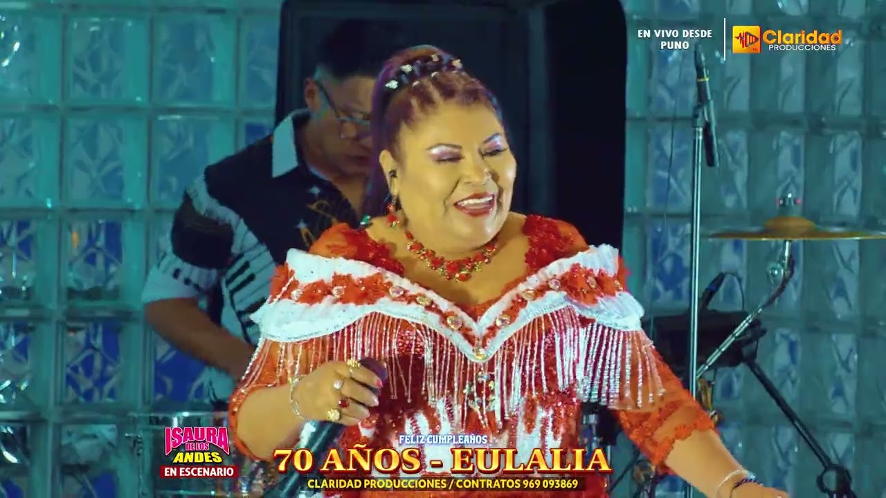 ✅ISAURA DE LOS ANDES EN VIVO 2025 ❤️ 70 AÑOS DE VIDA SRA. EULALIA │FILMACIONES Claridad sTudios