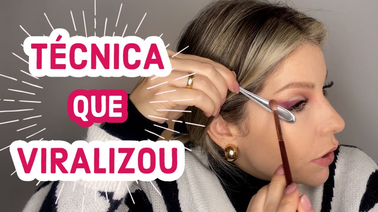 Make glam com uma simples colherinha 😱