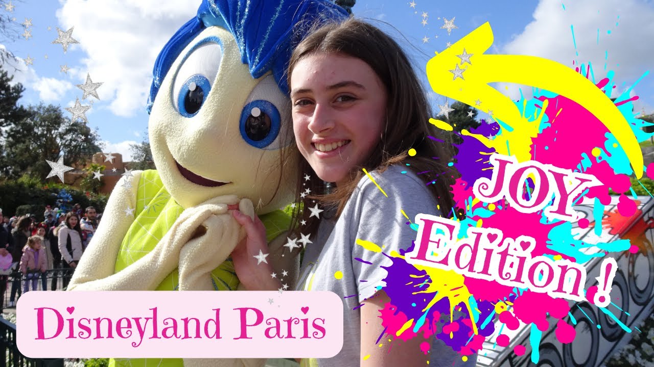 Disneyland Paris HOW we met JOY in A Million Splashes of Colour
