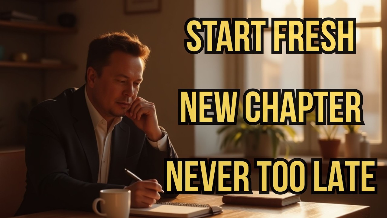 Why 60 is the Perfect AGE to Start Over  | Elon Musk Motivation