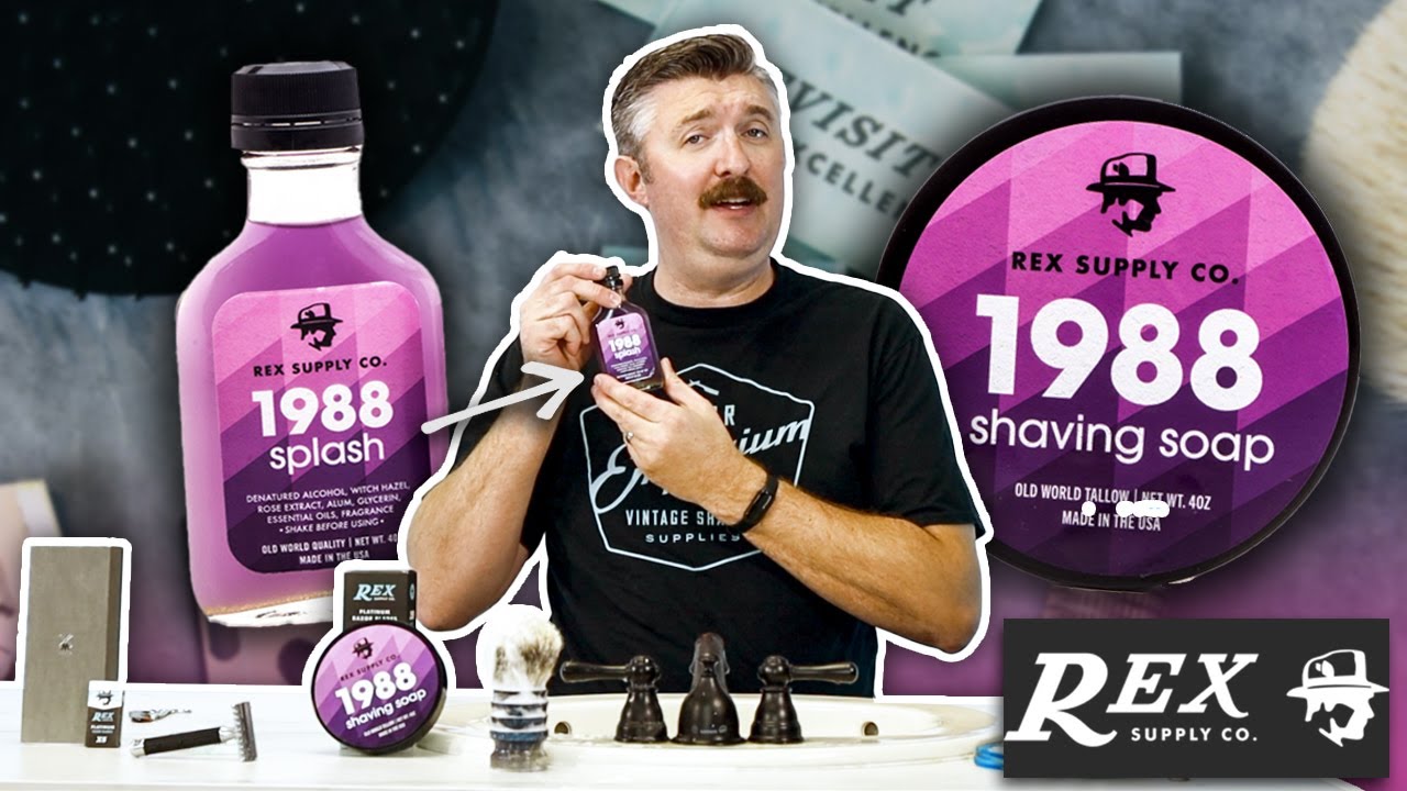 The Newest Rex Supply Co. 1988 Shave Soap Review!