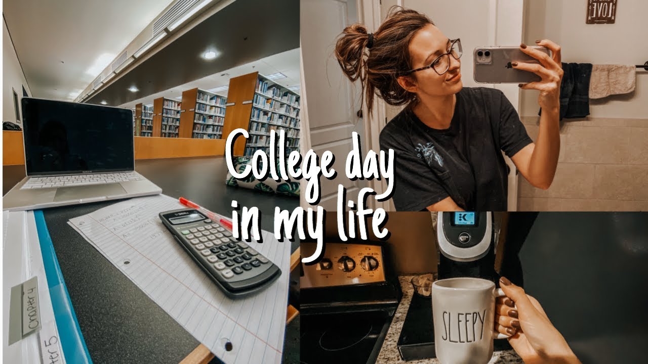 college day in my life: exams, studying, college algebra