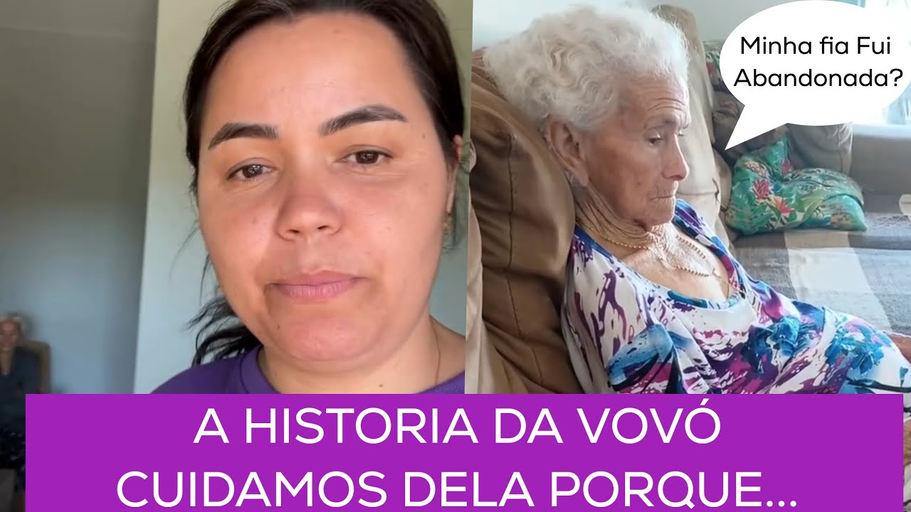 Porque a vovó veio morar com a gente 
