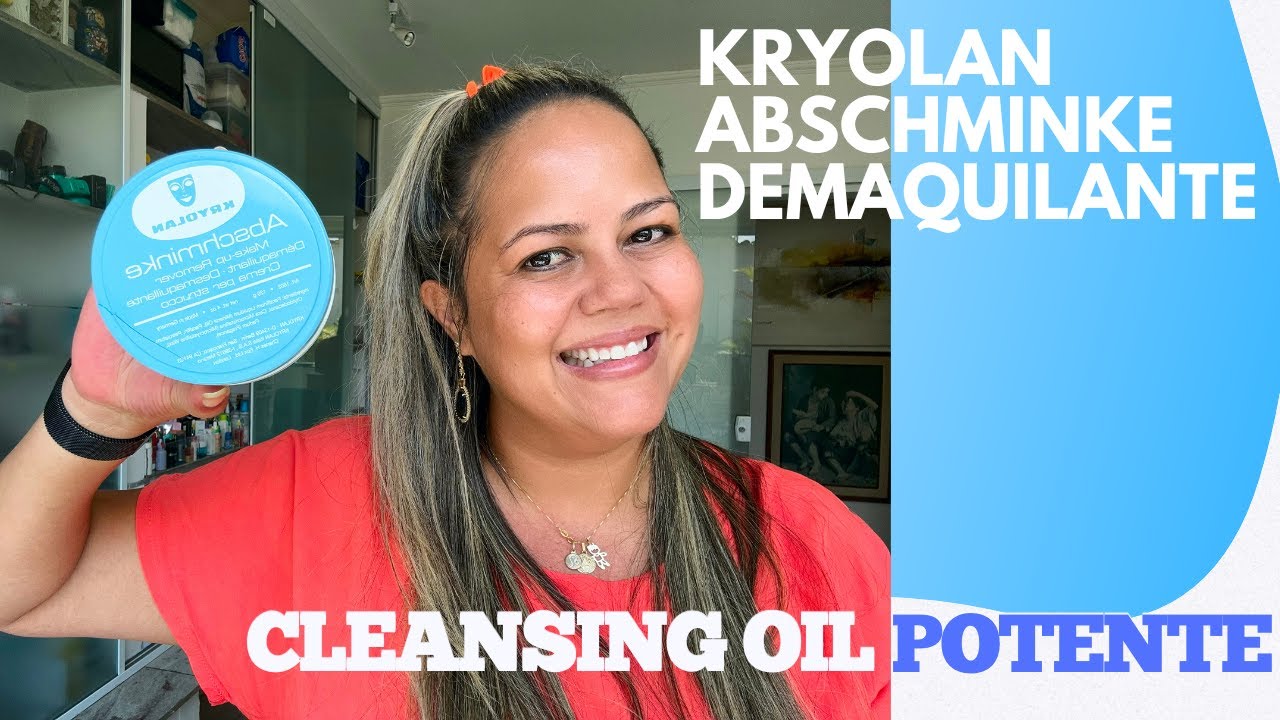 Cleansing Oil Potente da Kryolan - Abschminke Demaquilante Removedor Make