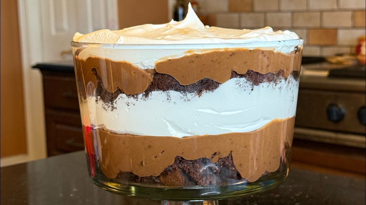 Chocolate Brownie Trifle Recipe