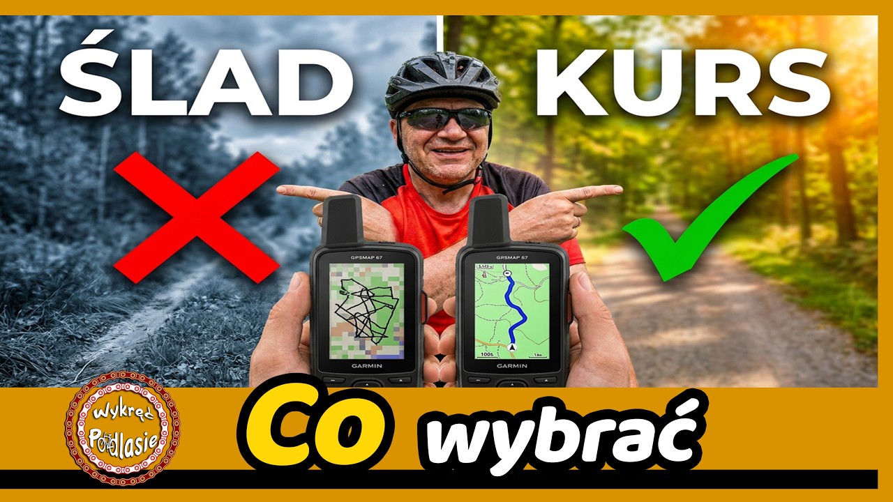 ŚLAD vs KURS w Garmin – Ratuje Ci trasę czy myli w terenie?