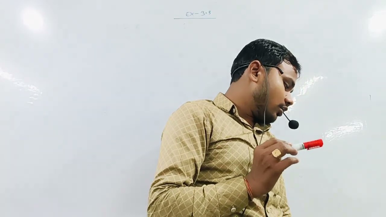 Ex 3.3  🔥 part -2📚 📚🔥 Class 10th Maths | दो चर वाले रैखिक समीकरण (Linear Equations in Two Variables
