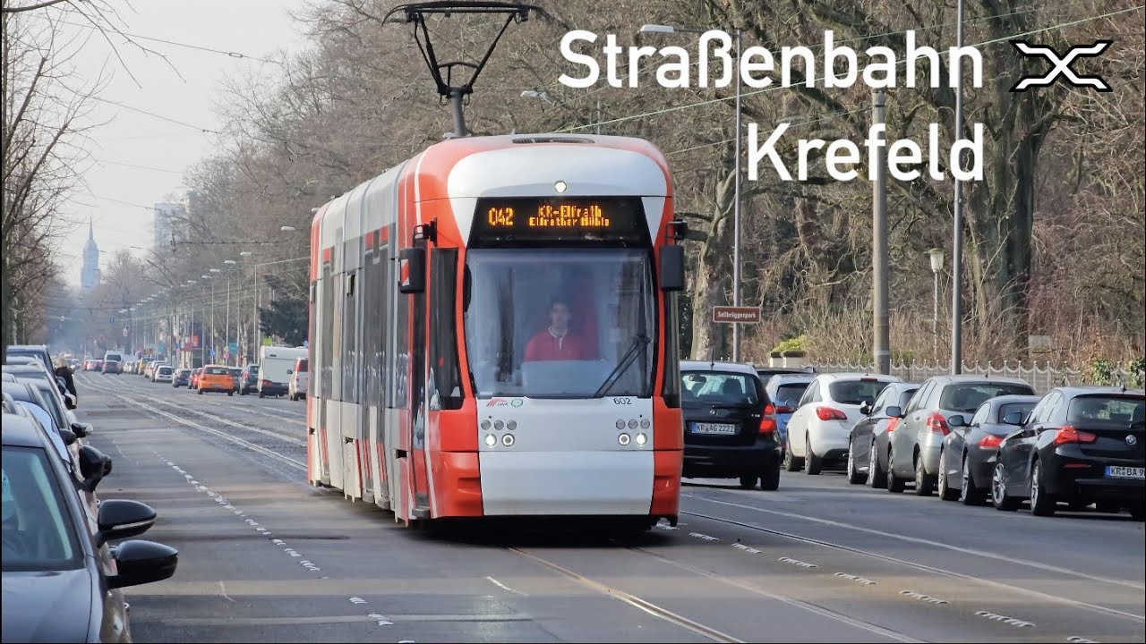 Straßenbahn Krefeld | Tram | SWK | Nordrhein-Westfalen | Tram in Germany