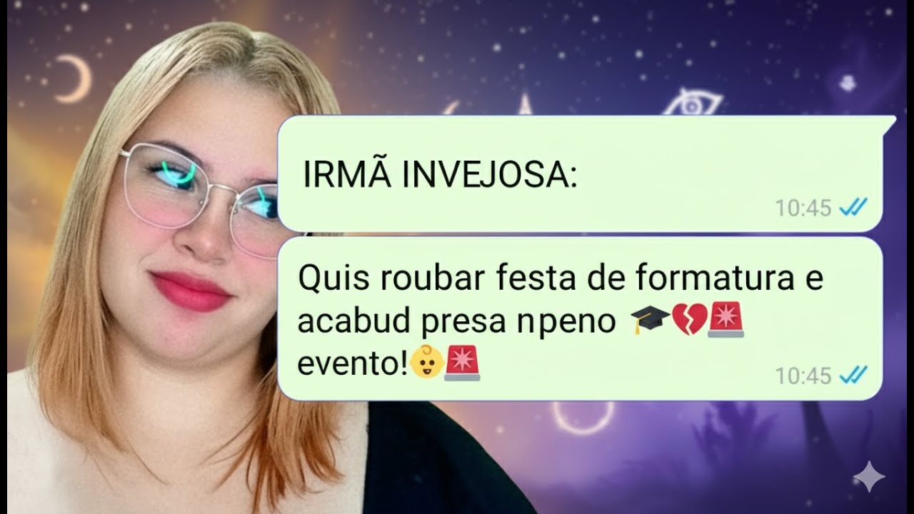 IRMÃ INVEJOSA: Quis roubar festa de formatura e acabou presa no evento! 🎓💔🚨
