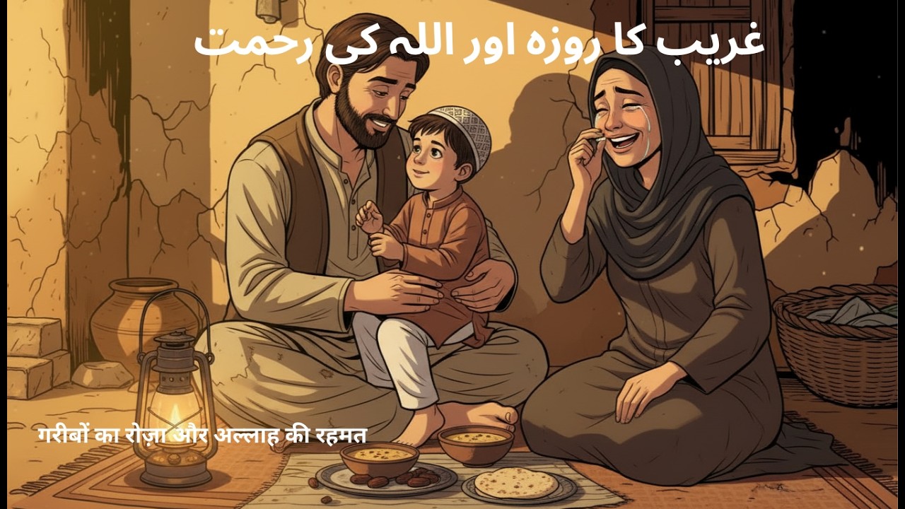 Ghareeb Ka Roza Or Allah Ki Rehmat | Emotional Islamic Story Urdu Hindi | Islamic Moral Story