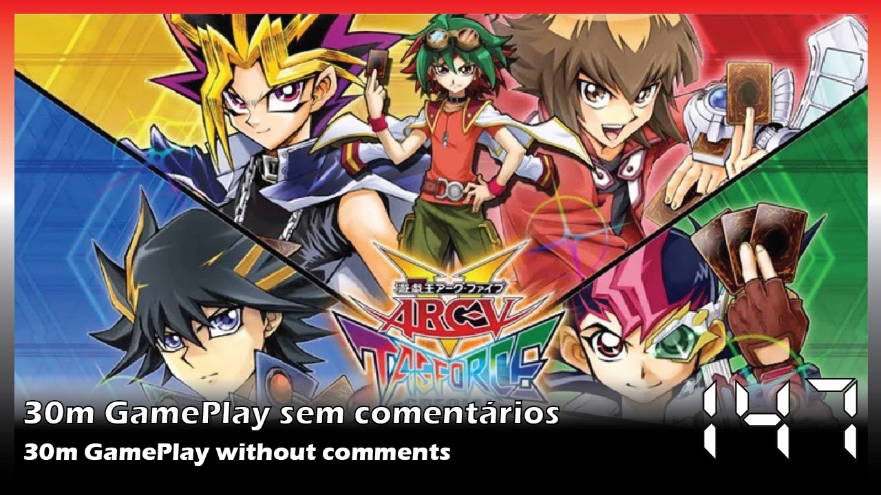 YuGiOh Tag Force Special Parte 147 - 30m de Gameplay de Fundo Sem Comentários