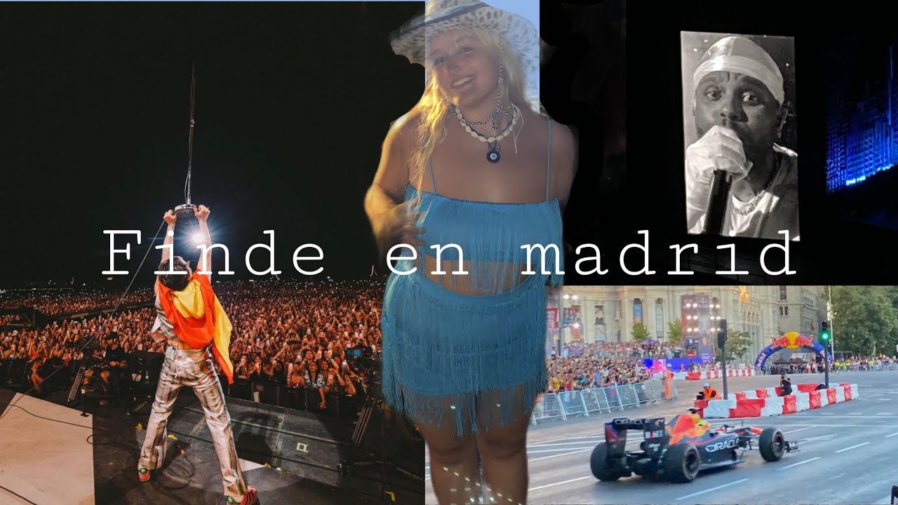 Finde en madrid (Harry Styles, F1, The Weeknd...)