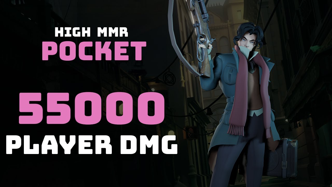 Deadlock Pocket Gameplay - 55000 DMG! (High MMR Player: Valik)