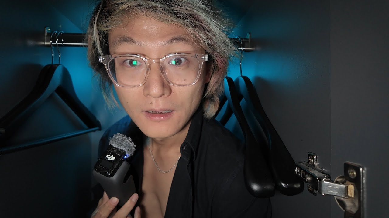 [ASMR без рекламы в середине ролика, 27 мин] неслышное чтение стихов в шкафу, попытка не быть обн...