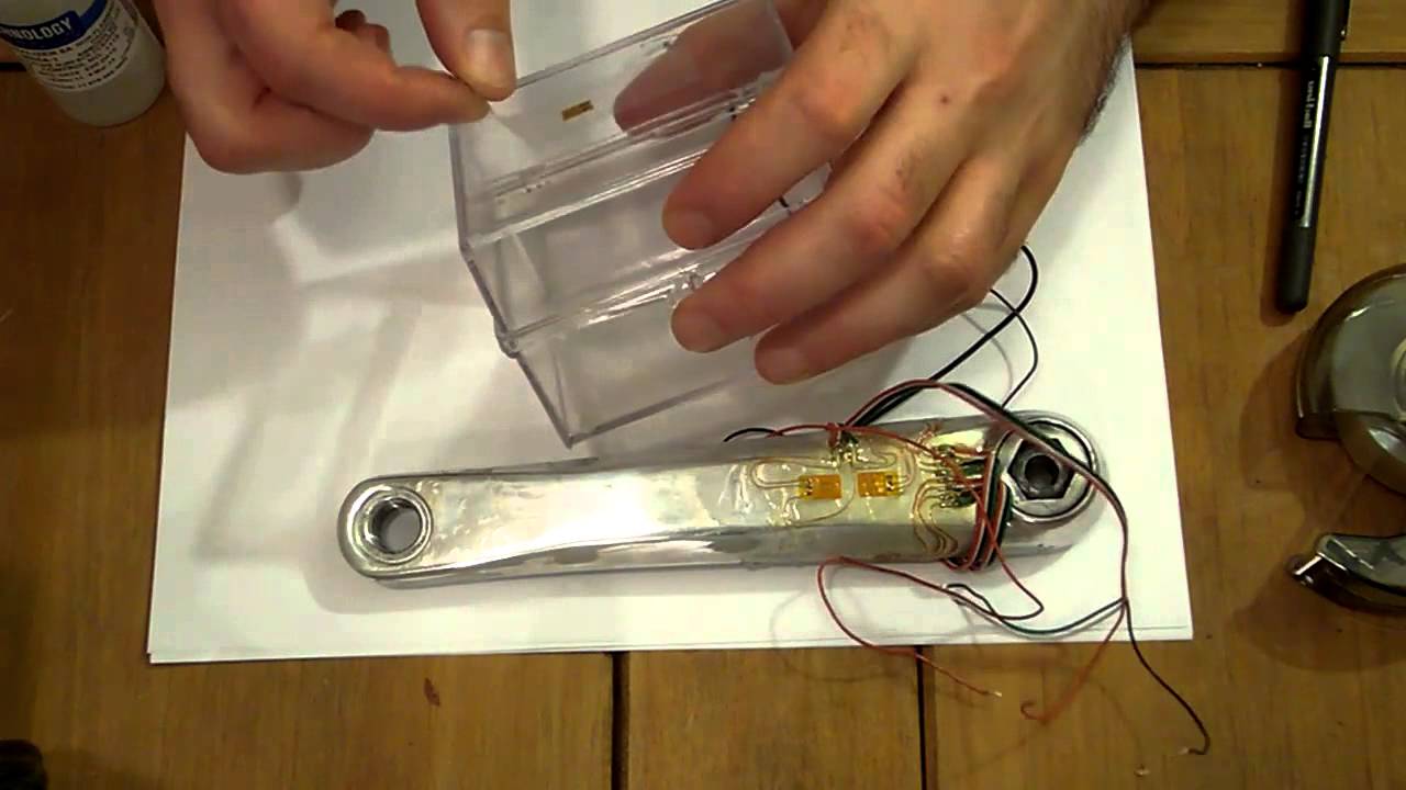 V3 Power Meter -  Install Strain Gauges