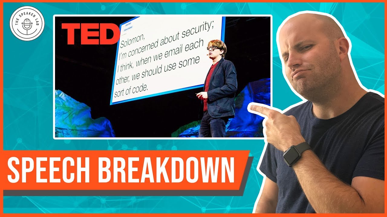 Speech Breakdown: TED Talk by James Veitch (