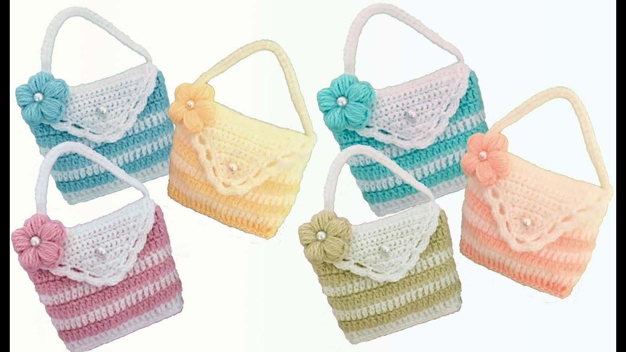 Como Hacer Un Bolso de Mano Paso a Paso Nuevo Modelo de Bolso Monedero a Crochet