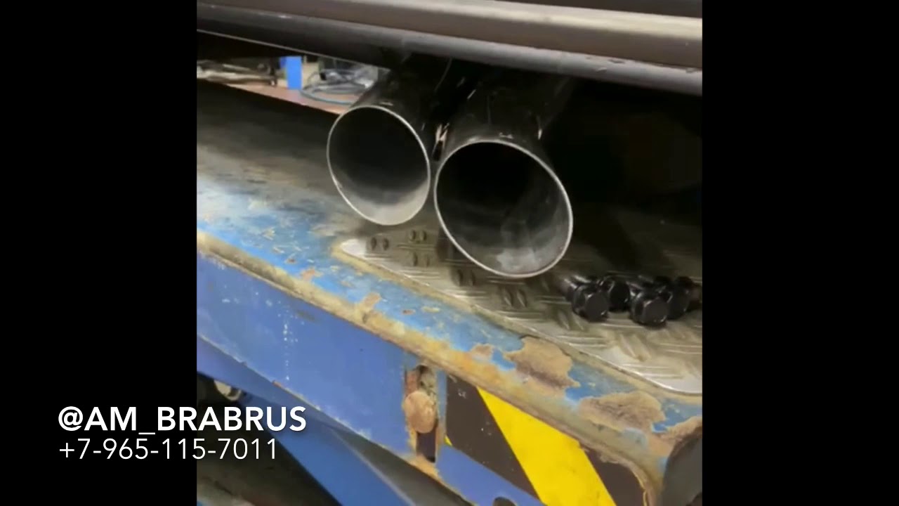 Brabus exhaust system G class W463 W464