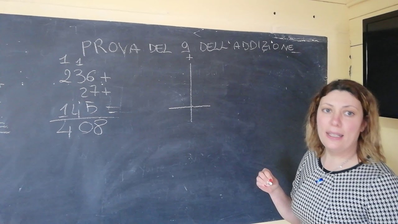 Prova del Nove dell'addizione