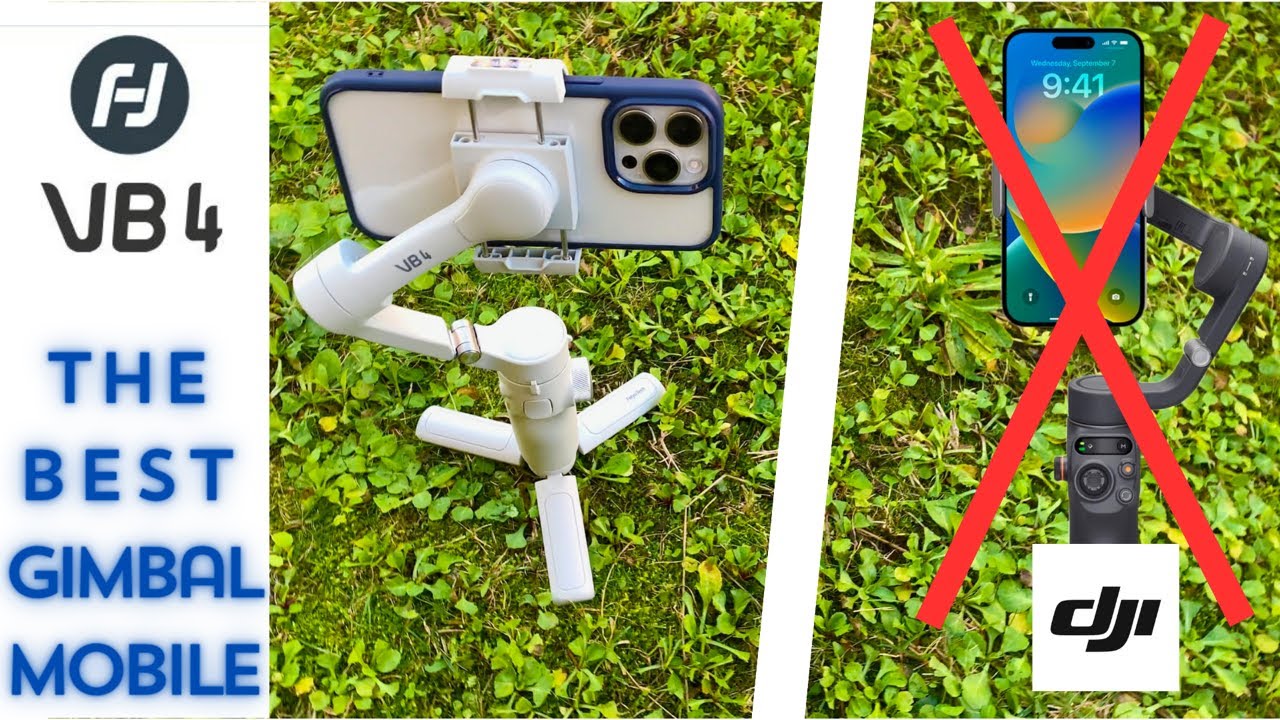 FEIYU TECH VB4 - THE BEST MOBILE GIMBAL TODAY - UNBOXING, TUTORIAL & TEST - 4K