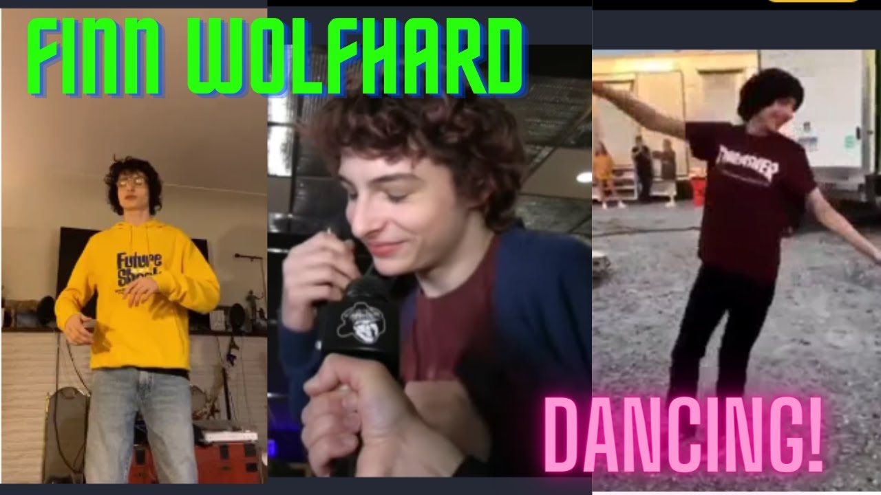Finn Wolfhard dancing compilation
