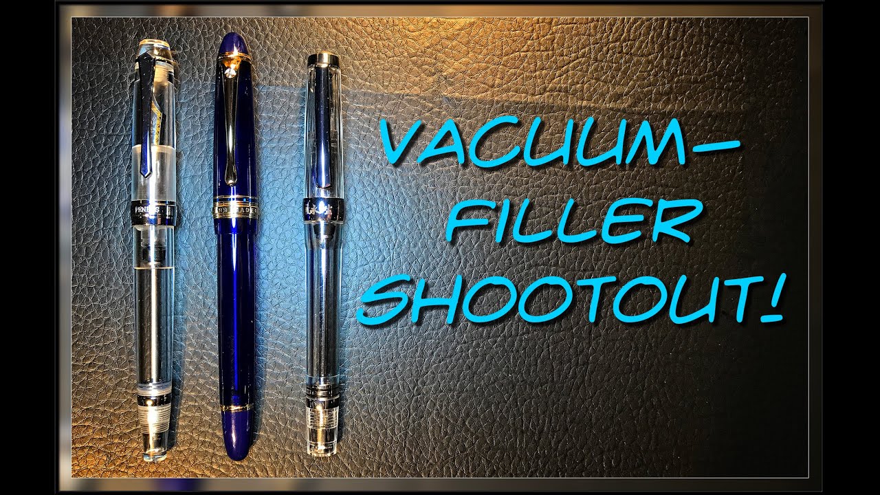 Vacuum Filler Fountain Pen Shootout: Penbbs 456 vs Wing Sung 699 vs Wing Sung 3013 and GIVEAWAY