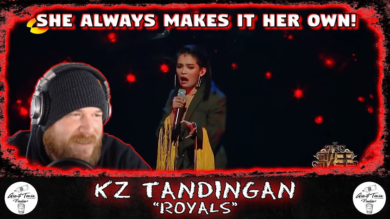 KZ Tandingan 🇵🇭 - Royals (from Singer 2018) | AMERICAN RAPPER REACTION!