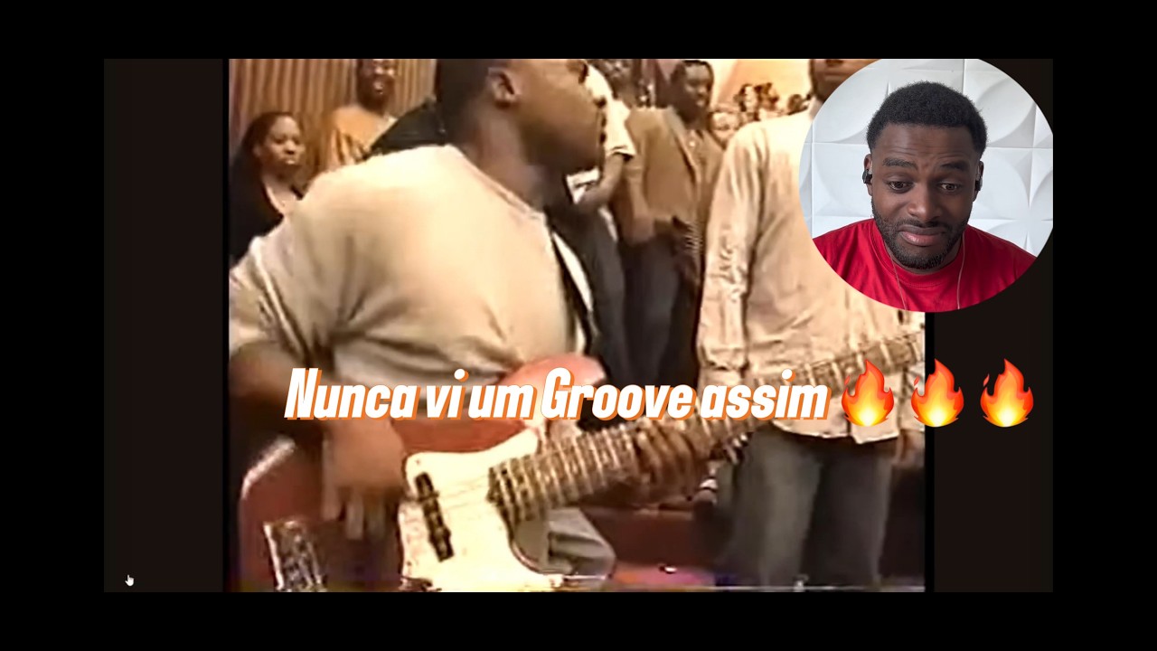 Nunca vi um GROOVE assim! React Sharay Reed