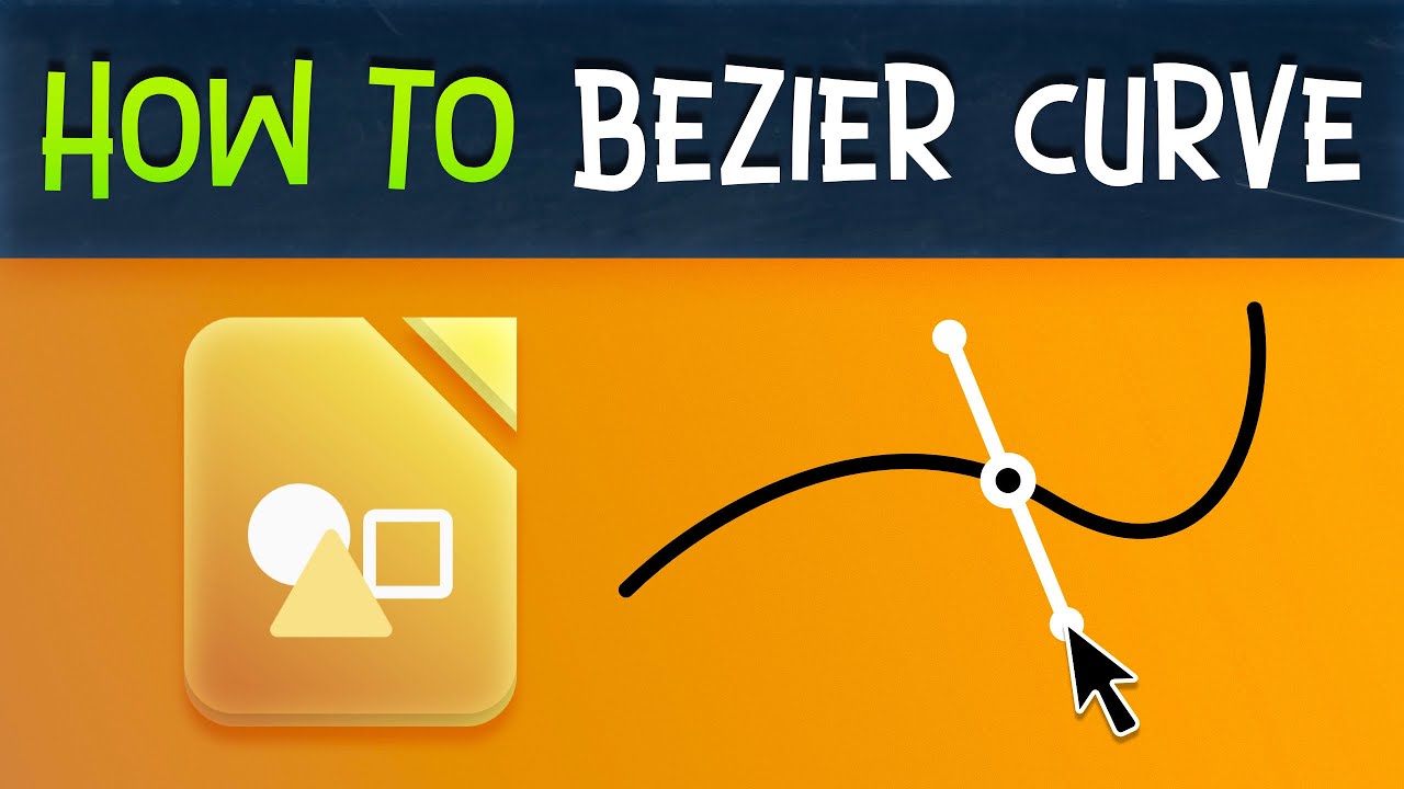 LibreOffice Draw Bezier Curve Pen Tool Tutorial