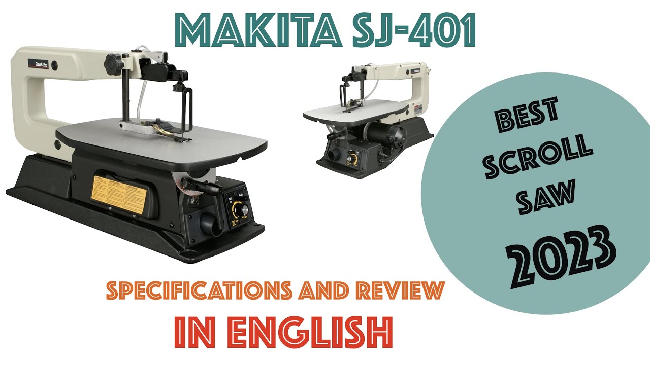 MAKITA SCROLL SAW SJ 401 unboxing and review english | best scroll saw 2023 | professionals and DIY
