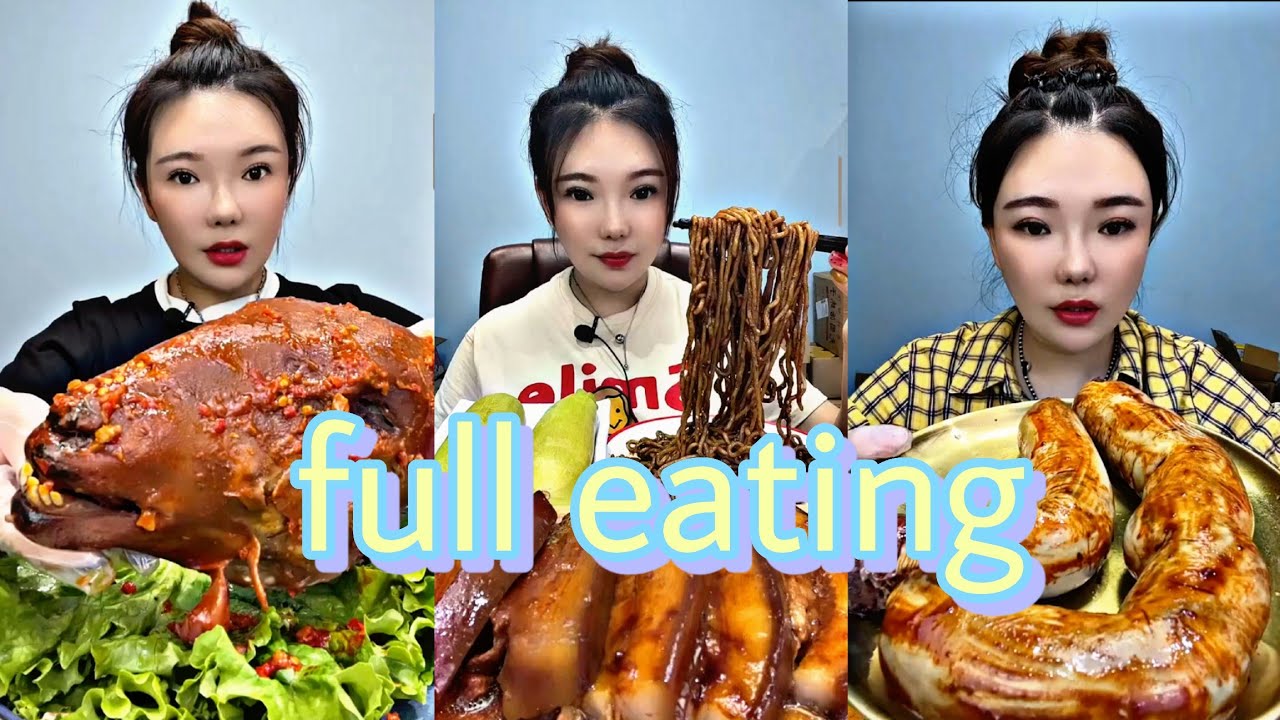 Real Mukbang :) spicy Pork Bellly Soothing Sounds While Enjoying Delicious 먹방 모음이 팅쇼 리얼 사운드 #1669