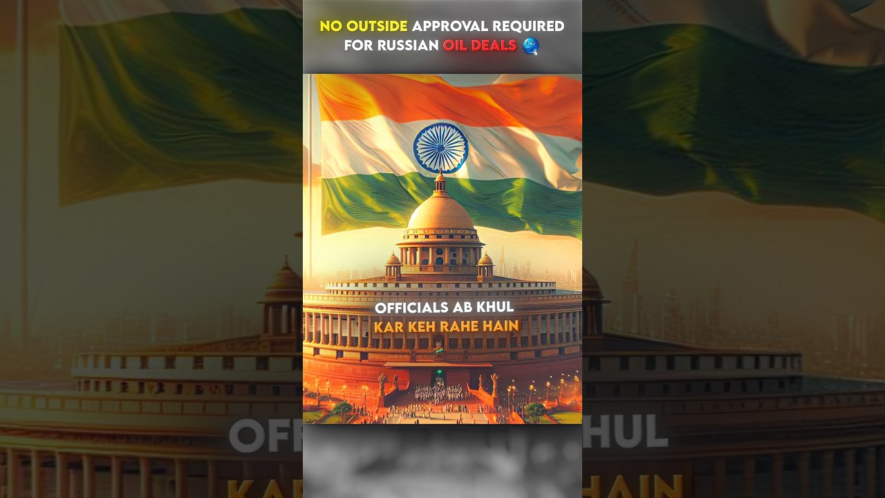 No Outside Approval for Russian Oil Deals 🔥 | PD Sir #india #russia #usa #prashantdhawan