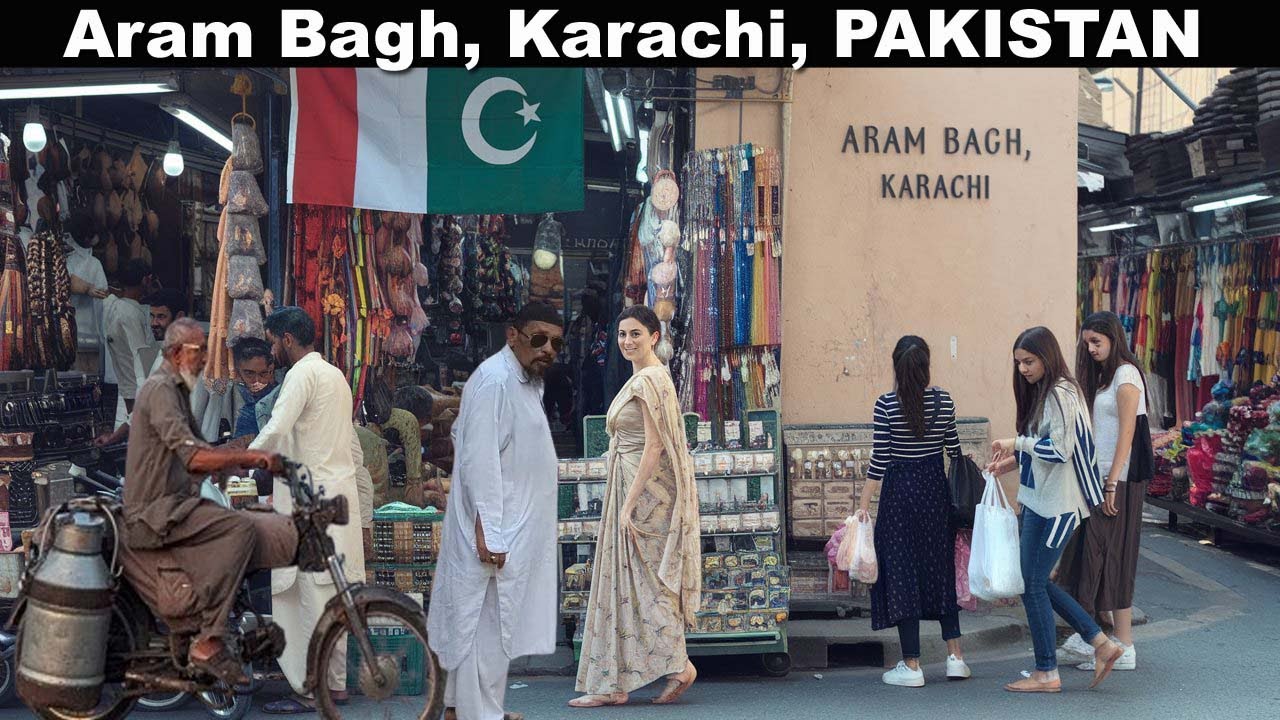 Aram Bagh to Civil Hospital & Ranchore Line Walk Tour | Karachi Pakistan | Full Mooni Vlogs | 4K UHD