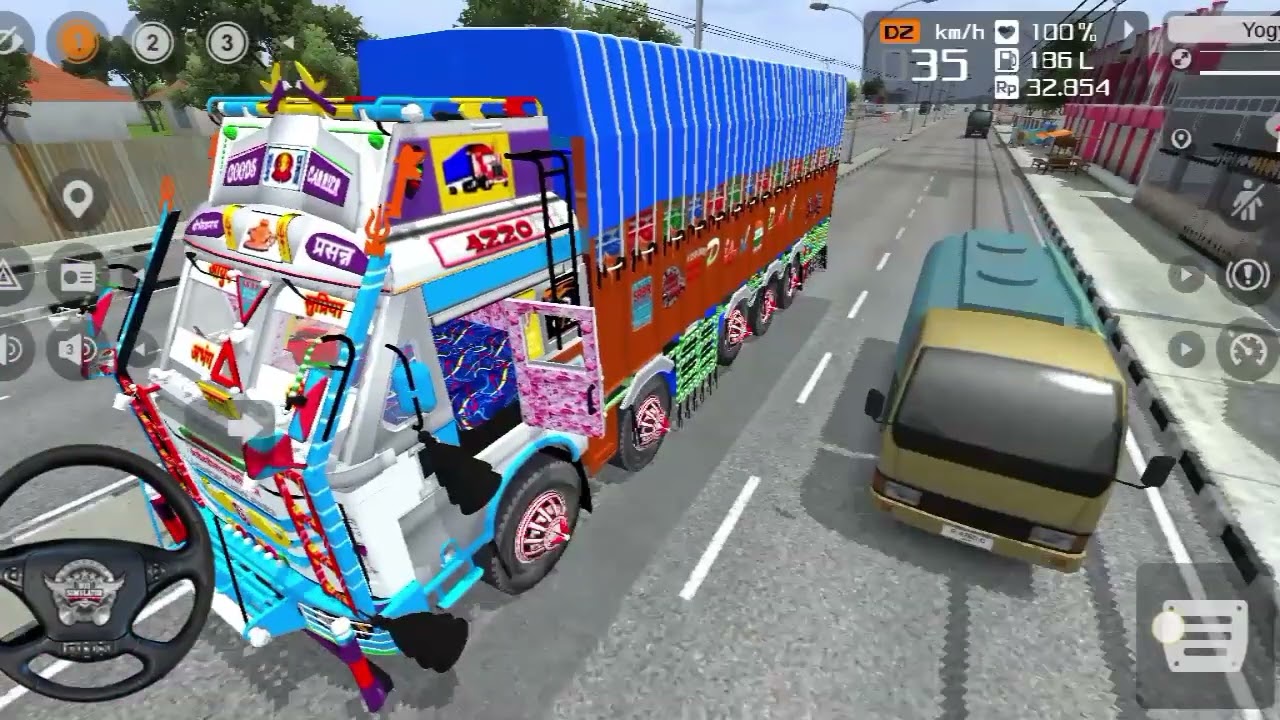 Indian bus Indonesia game 🎮🎯