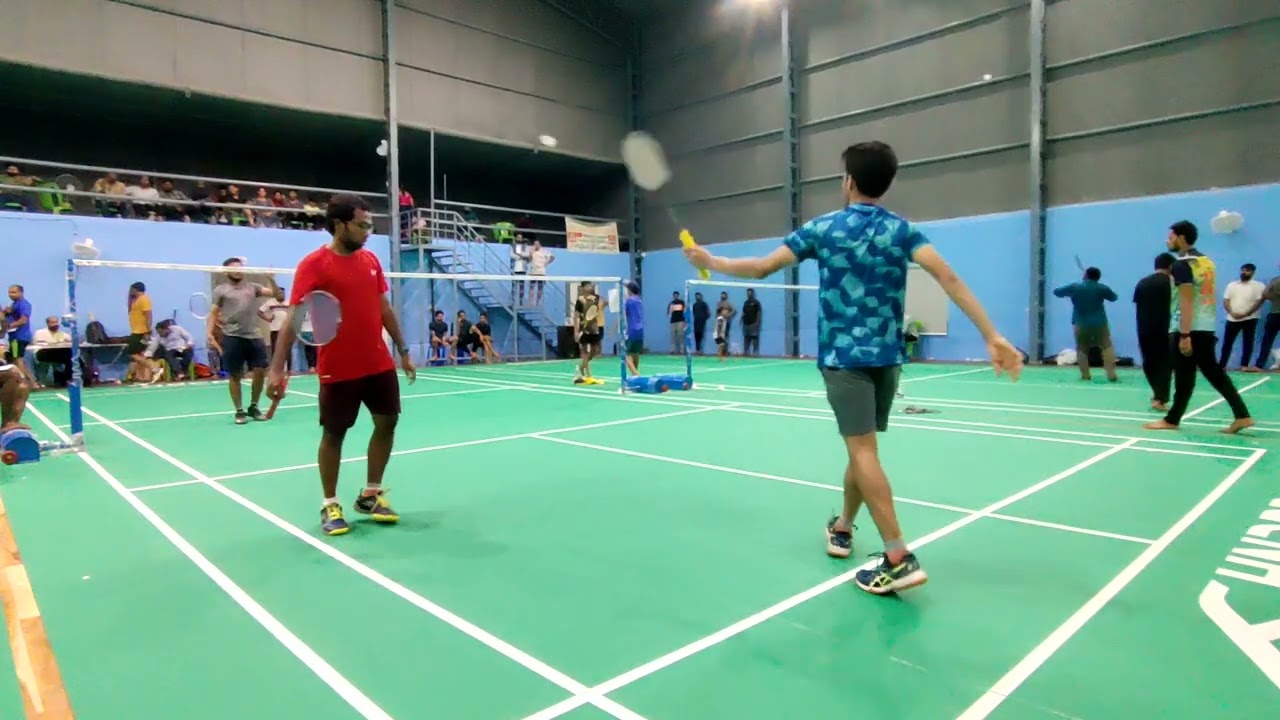 SIDDARTHA/JAYANTH vs VIJAYSAIREDDY/NAVEEN|| MD-SEMIS(30-27)||50th GUNTUR DISTRICT BADM. TOURNAMENT