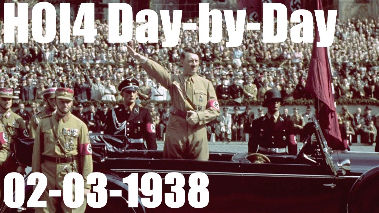I'm Playing HOI4 in Real-Time! (02-03-1938)