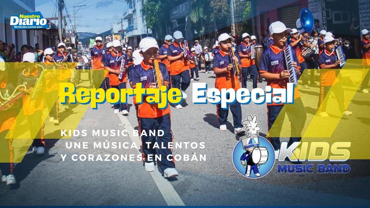 Kids Music Band une música, talentos y corazones en Cobán