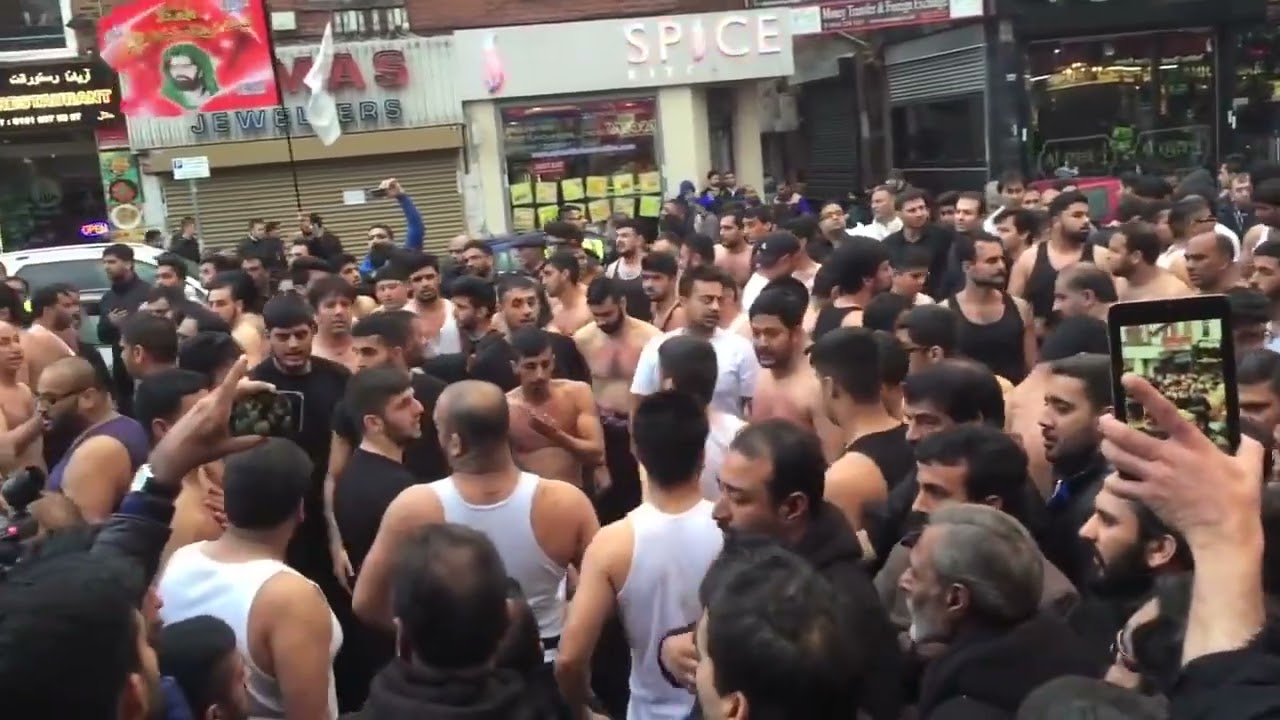 shia ritual on english streets