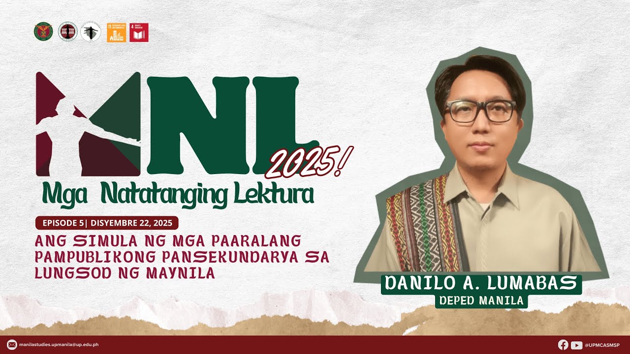 EPISODE 5 | MNL 2025: Mga Natatanging Lektura