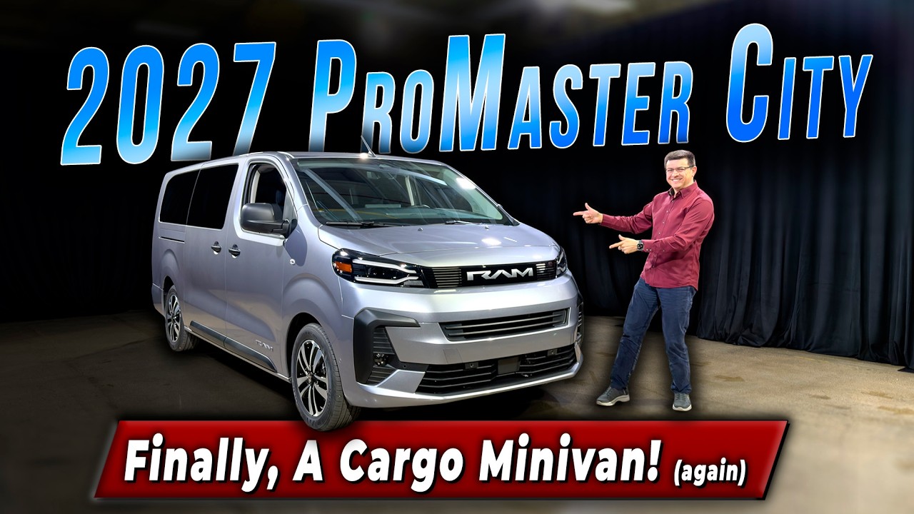 2027 RAM ProMaster City | Finally A Right-Sized Cargo Van For America