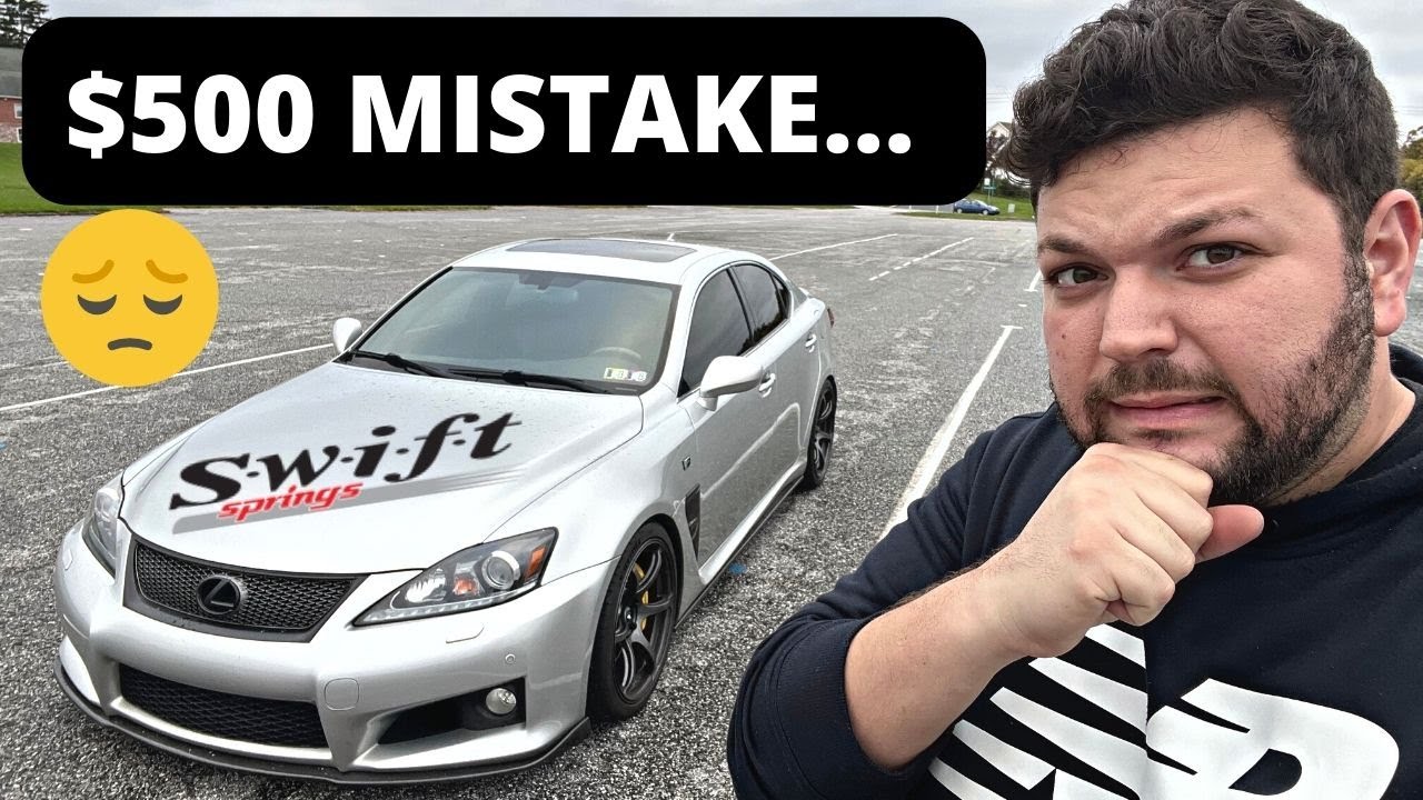Testing Out My Lexus ISF On The Backroads!
