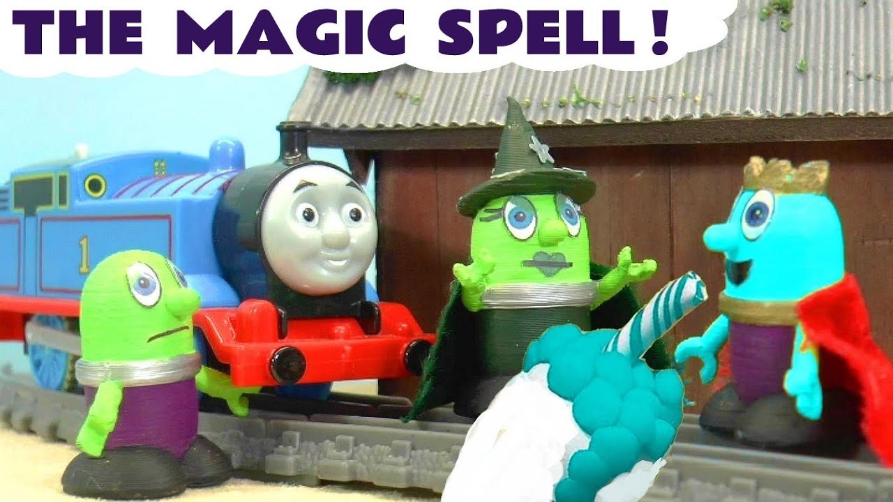 Funlings Toy Train Magic Spell Story With Thomas The Train