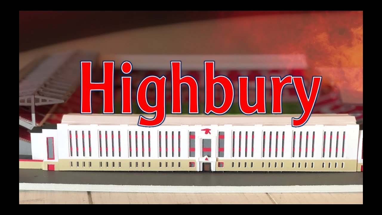 How to make Arsenal Stadium (Highbury) with paper!