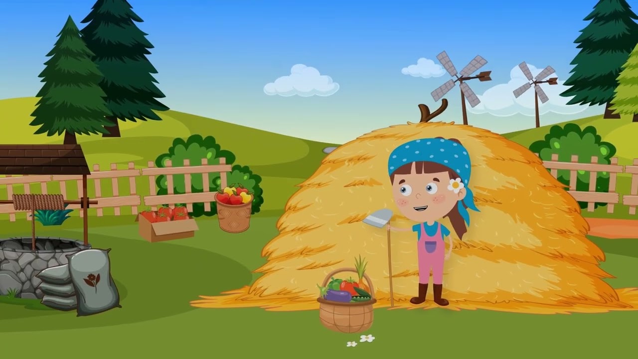 I'm a little farmer | Funtown Junior | Kids Songs Animations