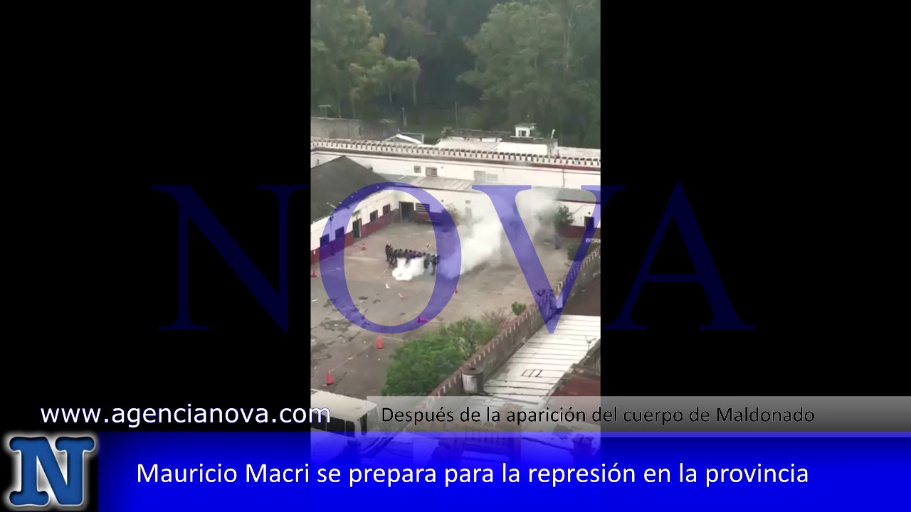 Mauricio Macri se prepara para la represi&oacute;n en la provincia